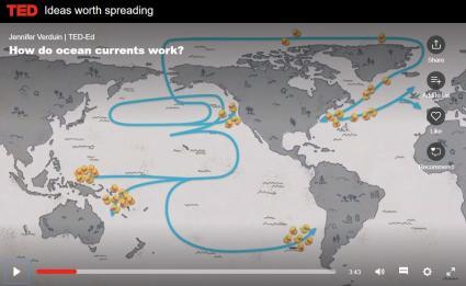 ocean currents map