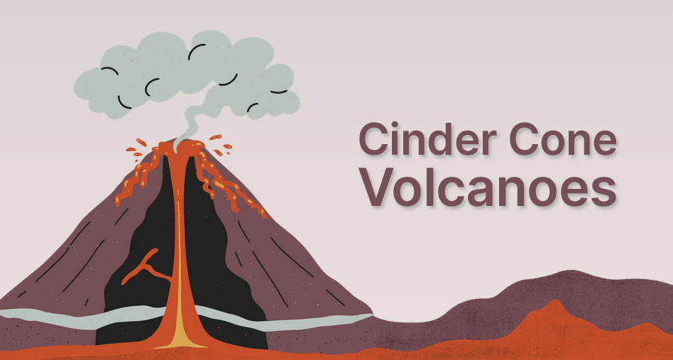 define cinder cone volcano