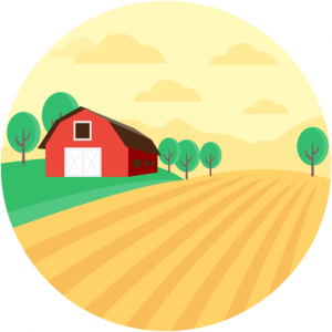 Agriculture Barn Farmhouse Cropland Landscape