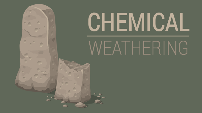 chemical weathering oxidation process