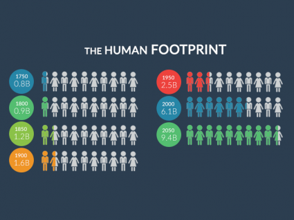 The Human Footprint: 8 Billion People on Earth