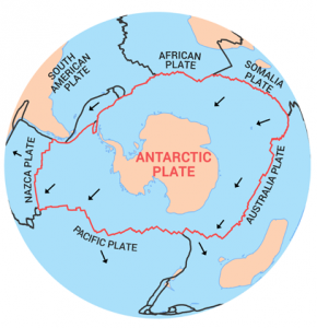 antarctic tectonic plate