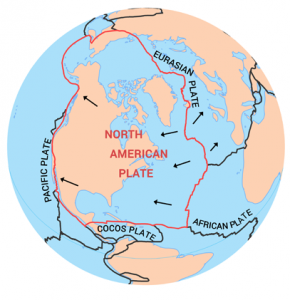 Divergent Plate Boundaries Map