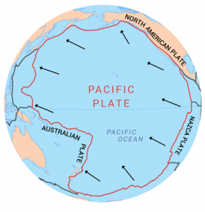 Pacific Plate Tectonic Boundary