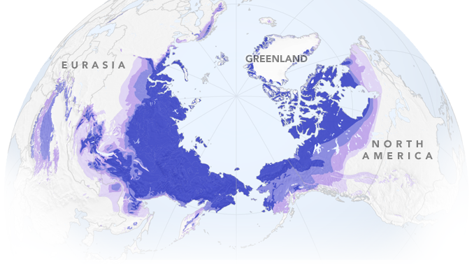 Permafrost Map