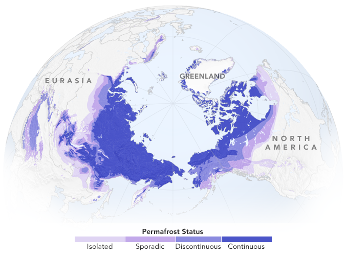 Permafrost Map