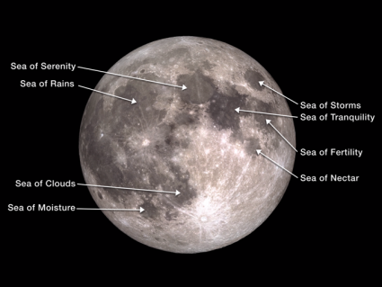 Lunar Maria: Volcanic Basins on the Moon