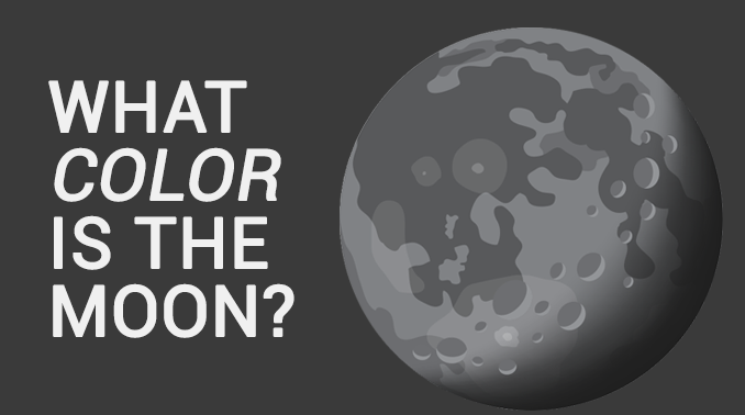 What Color Is the Moon