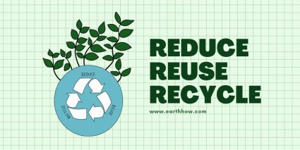 The 3 R's - Reduce, Reuse, And Recycle - Earth How