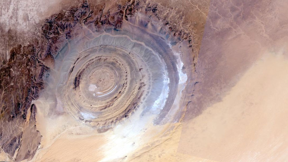 Eye of Sahara Feature