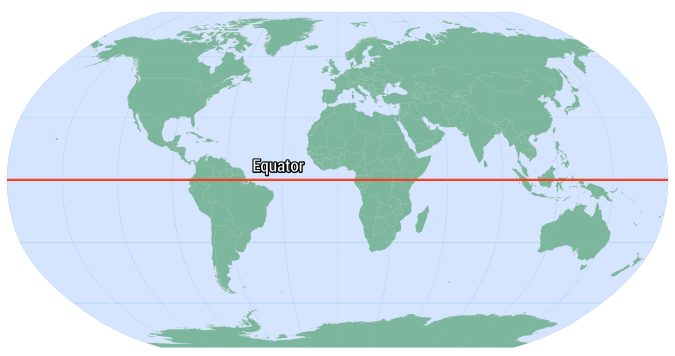 Equator World Map