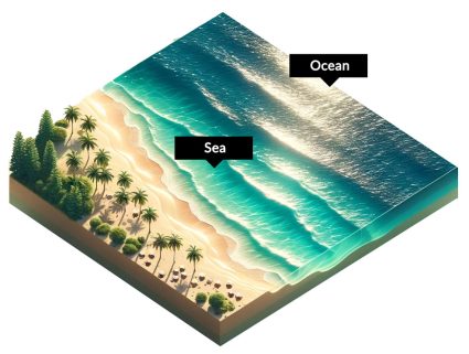 Ocean vs Sea