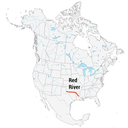 Red River Map