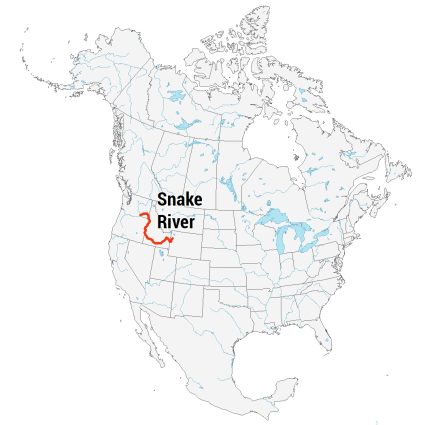 Snake River Map