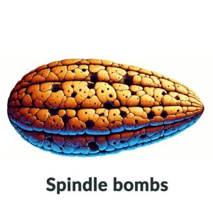Spindle bombs
