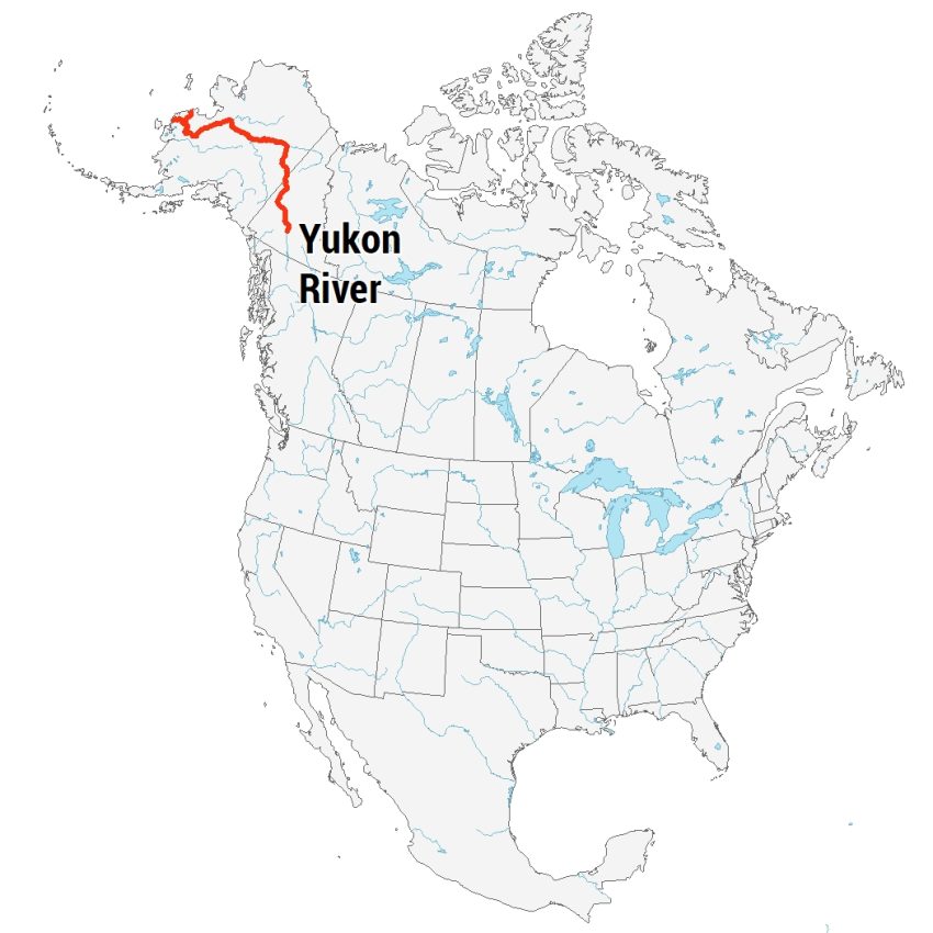 Yukon River Map