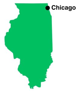 Chicago Illinois Map