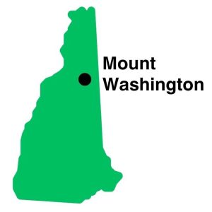 Mount Washington New Hampshire Map